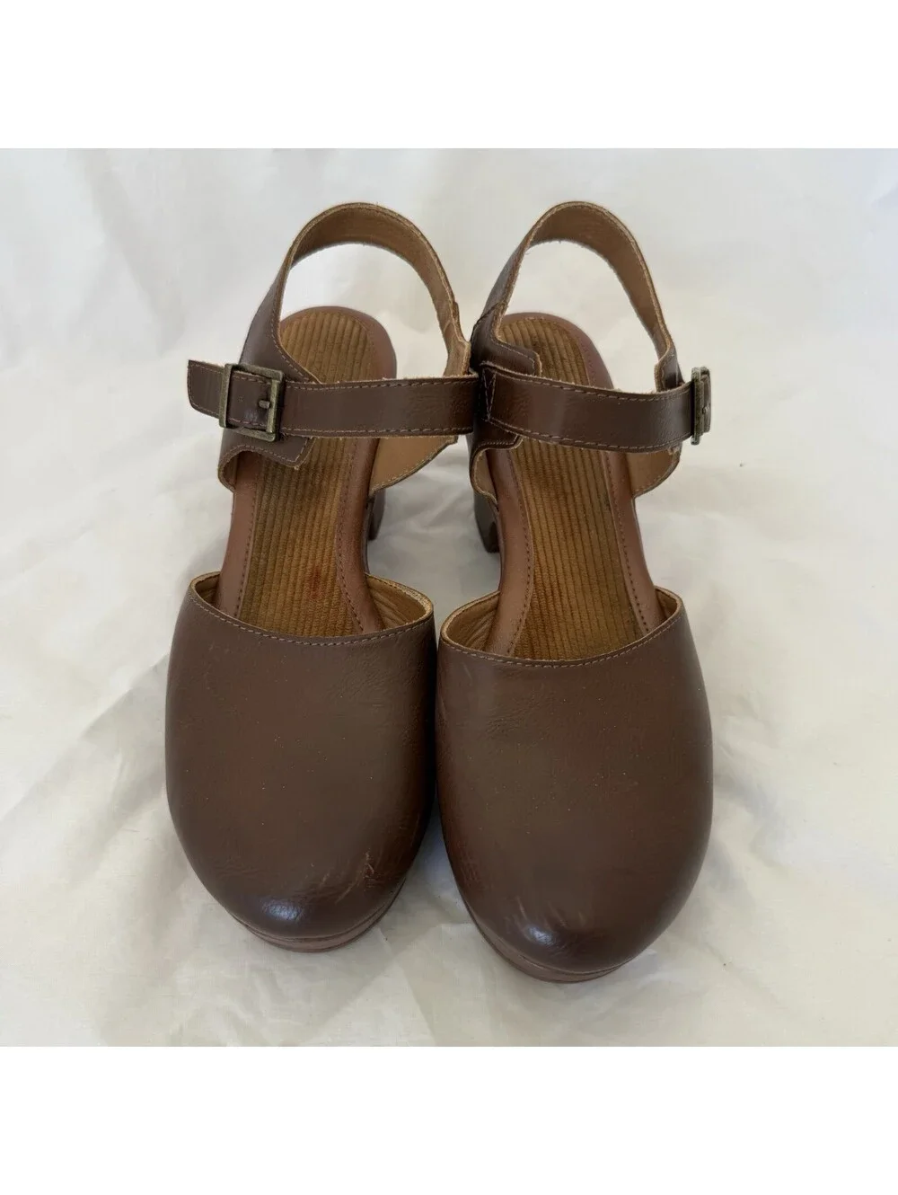 BOC Women's Natasha Platform Clog Size 11M Mary Jane Brown 3